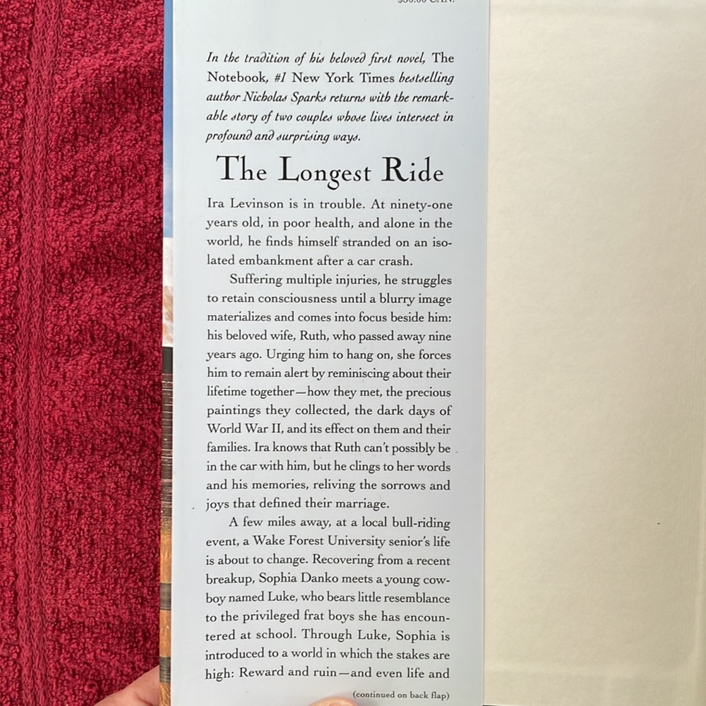 🦋2/$10  The Longest Ride - Picture 7 of 12